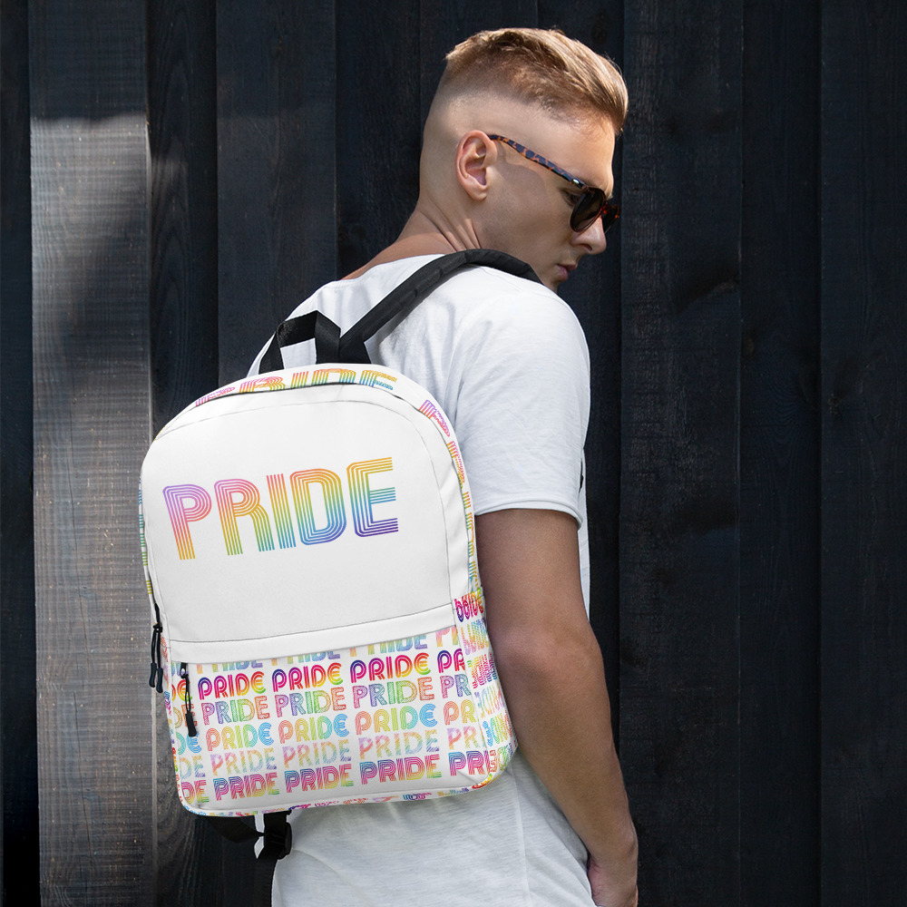 Feel Pride Busy Backpack Gay Nation