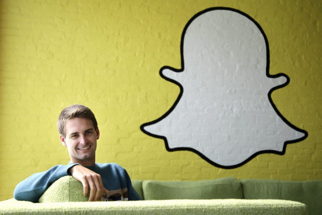 Snapchat CEO Evan Spiegel