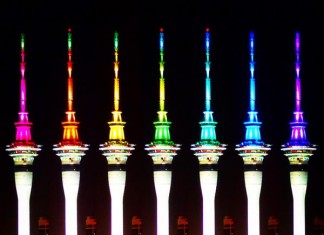 Arrest Dampens Quiet but Successful Auckland Parade Auckland Pride Parade