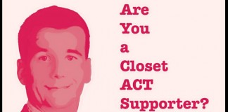 Act Party leader David Seymour is heading to The Big Gay Out 2015 Closet_ACT_Supporter