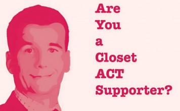 Act Party leader David Seymour is heading to The Big Gay Out 2015 Closet_ACT_Supporter