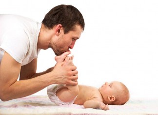 Same-Sex biological babies possible? Dad with baby
