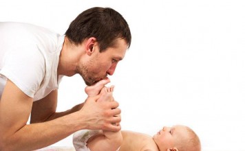 Same-Sex biological babies possible? Dad with baby