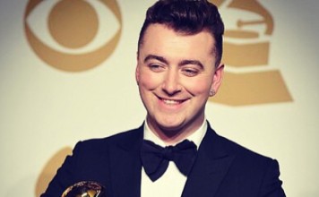 Sam Smith thanks ex boyfriend for his four Grammys Sam Smith wins four Grammys - Instagram