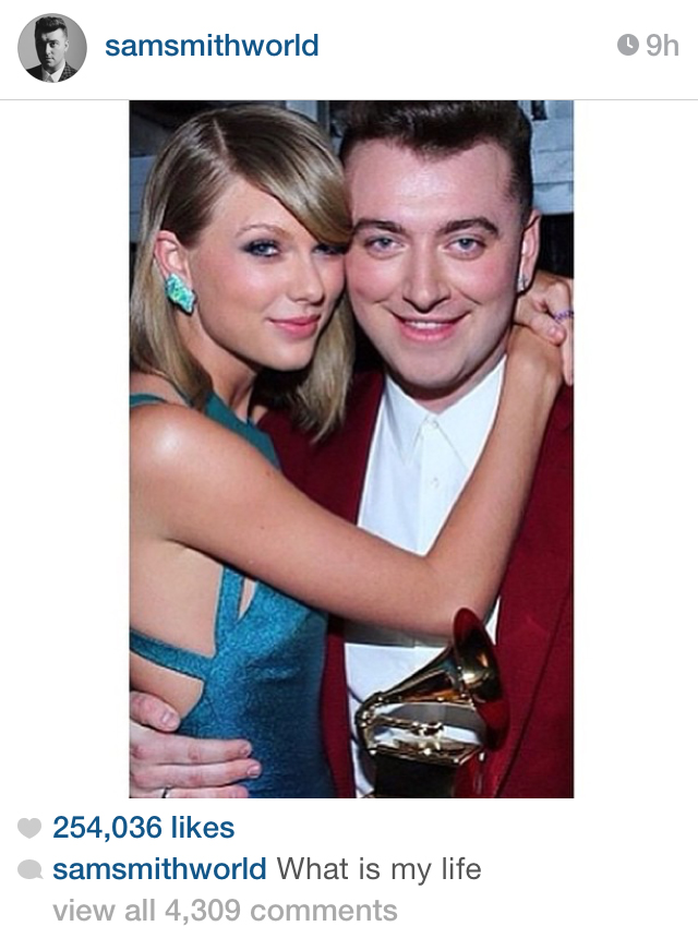 Sam Smith thanks ex boyfriend for his four Grammys - Gay Nation