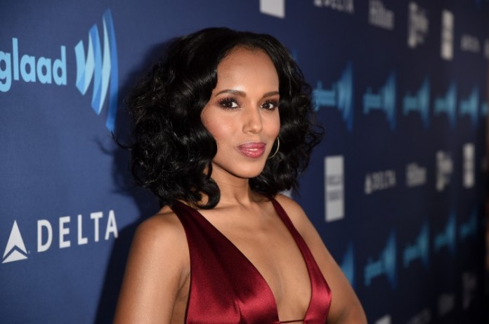 Kerry Washington on the red carpet at the GLAAD Awards - Photo GLAAD awards