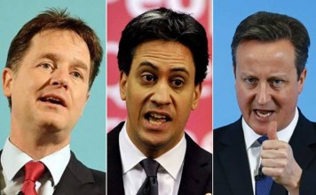 UK Leaders Support Use of PrEP in Lead Up to Election Uk leaders, Nick Clegg, Ed Miliband & David Cameron