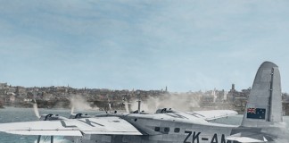 Air New Zealand Celebrates 75 Years by Taking Over a Sydney Ferry 1947: ZK-AMH Auckland arriving to New Zealand from the United Kingdom. Picture: Whites Aviation.