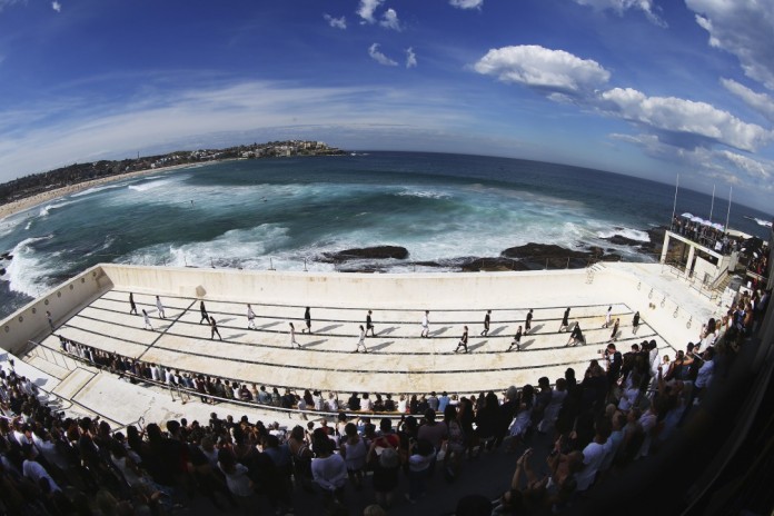 Ten Pieces on Bondi Beach for MBFWA