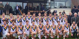 Aussie Rules Team Show Support for LGBTI People