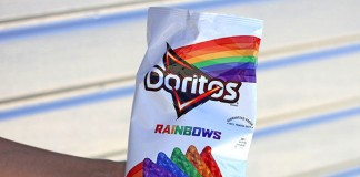 Rainbow Doritos in Support of LGBT Youth