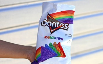 Rainbow Doritos in Support of LGBT Youth
