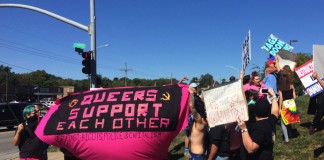 Westboro Baptist Church Drowned Out By Unified Group Westboro Baptist Church Drowned Out