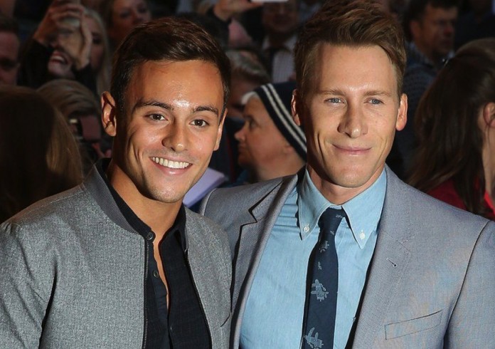 Tom Daley and Dustin Lance Black