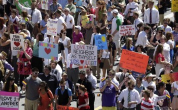 Former Mormons Protest Homophobic Church Policy Mormon Protest