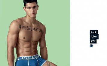 Grindr & Tinder the New Ad Channel of Choice for Diesel Clothing diesel