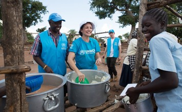 Kristin Davis Headlining Mardi Gras Discussion Series Kristin Davis in Uganda - Supplied