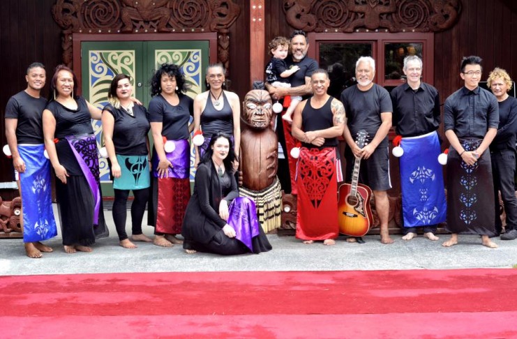 Acceptance Within the Diverse Gay Community Tiwhanawhana had a noho marae at Te Heke Mai Raro ki te Hongoeka Marae, Plimmerton Porirua, Wellington during the Hongoeka Summer Festival. Bernard (Far right) - supplied