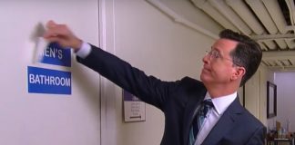 Colbert Responds To Trump On The True Cost Of Gender Neutral Bathrooms Colbert