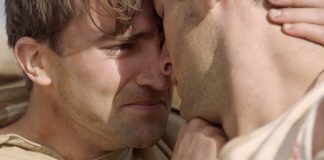 New Zealand Film About Gay World War 2 Soldier Seeks Funding for Completion Sparrow (L-R-Matt Arbuckle(Gordon), Tama Jarman (Hemi))