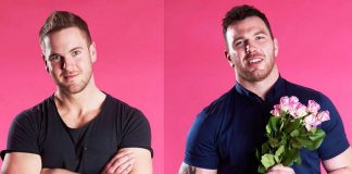 Openly Gay Rugby League Player Hopes To Find Love On National TV Paddy White and Keegan Hirst on Celebrity First Dates - Twitter
