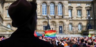 Thousands March For Marriage Equality In Northern Ireland Belfast Pride