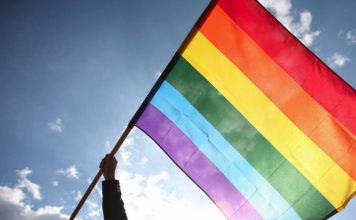 Neighbours Show Their Support For Homophobic Vandal Victims Rainbow Flag