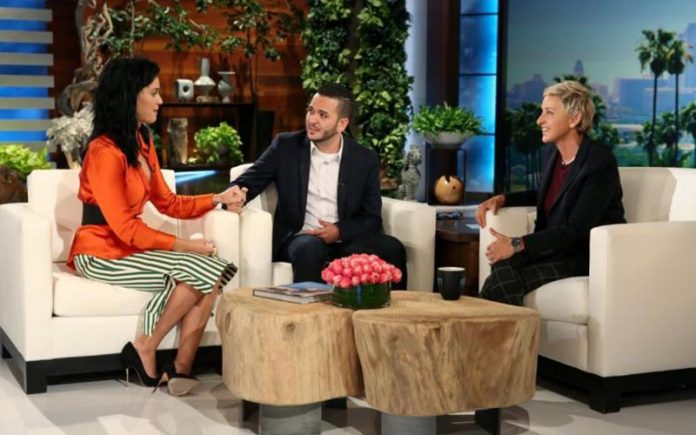 Katy Perry, Tony Marrero & Ellen (Youtube)