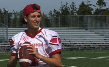 High School Football Team Welcomes Trans Player in Canada Kennedy Cooley