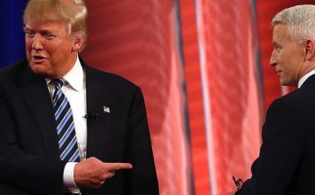 “Don’t Facts Matter?” Trump Campaign Manager Challenged on Live Television anderson cooper and trump