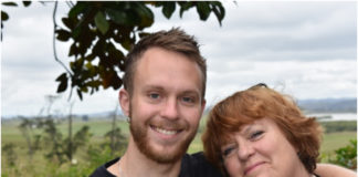 Only Cure For Hate Is Education – Logan Cotter Logan Cotter and his Mum on Christmas Day