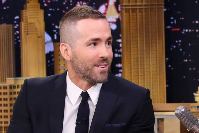 Crop Haircut For Men with Bald Fade - Ryan Reynolds