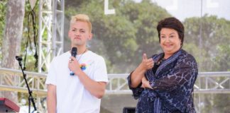 The Mr. Gay New Zealand 2017 Final in Pictures Caleb Norman & Paula Bennett