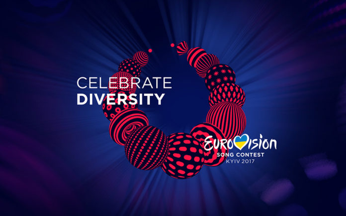 New Eurovision logo, 'Celebrate Diversity' for Ukraine 2017