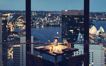 Healthy Food Combining The Perfect Views Makes for a Great Sydney Recipe O Bar and Dining - View of the harbour at night (Supplied)