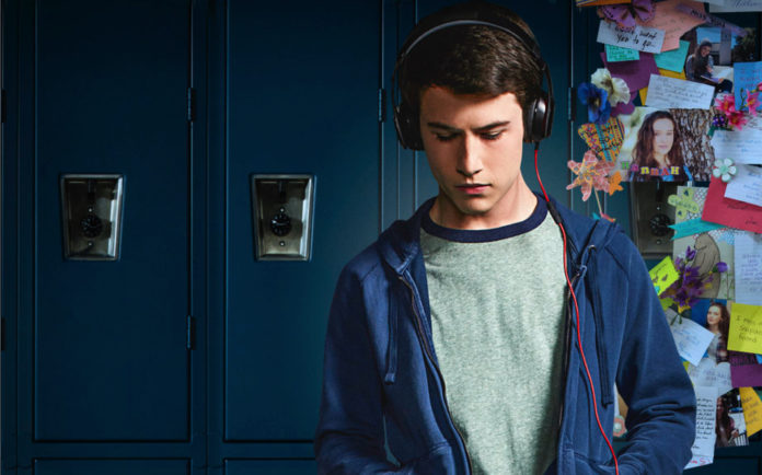 Dylan Minnette (Clay) in 13 Reasons Why (Netflix)