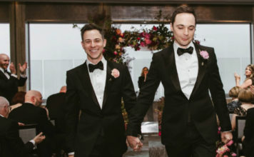 Big Bang Theory Star Ties the Knot Jim Parsons Wedding