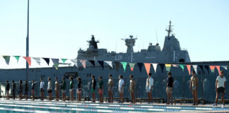 Men’s Fashion Booming As Fashion Week Kicks Off in Sydney the Katama by Garrett Neff show at Mercedes-Benz Fashion Week Resort 18 Collections at Andrew Boy Charlton Pool on May 16, 2017 in Sydney, Australia. (Image: Getty Images)