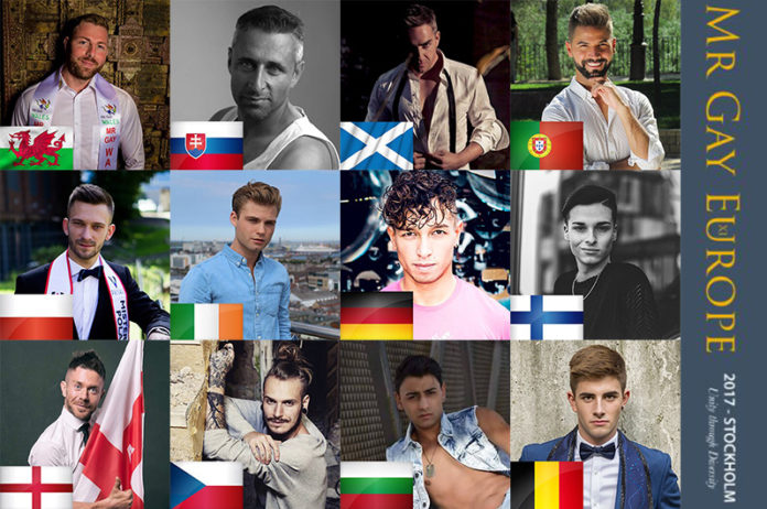 Mr Gay Europe 2017 Delegates