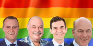 Same-Sex Marriage Ambush The four ambush MP's, Tim Wilson, Warren Entsch, Trevor Evans & Trent Zimmerman