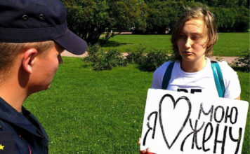 LGBTI Activist Detained During St Petersburg Pride LGBTI Russia