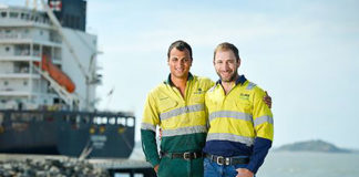 Regional Queenslanders Showing Support for Same-Sex Marriage Justin Domain and Brendan Kent in Gladstone