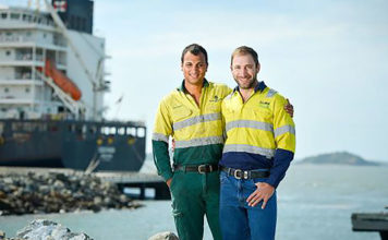 Regional Queenslanders Showing Support for Same-Sex Marriage Justin Domain and Brendan Kent in Gladstone