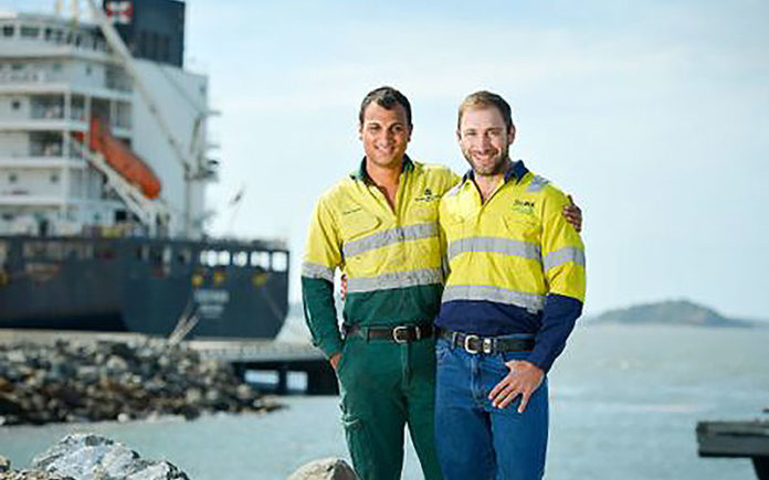 Justin Domain and Brendan Kent in Gladstone