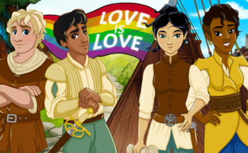 NZ Authors Launch New Campaign For Second LGBTQ Children’s Book Promised Land and Maiden Voyage Characters (Supplied)