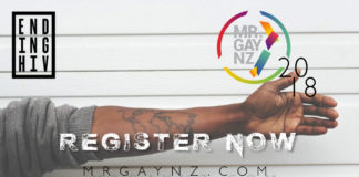 Want to be Mr. Gay New Zealand 2018? Register Now MGNZ2018 REGISTER