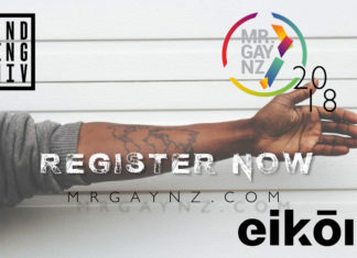 Want to be Mr. Gay New Zealand 2018? Register Now MGNZ2018 REGISTER