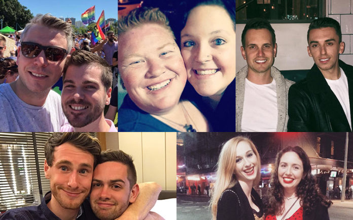 Australia's First Legal Gay Wedding Competition Finalists