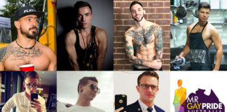 Public Voting for Mr Gay Pride Australia Is Now Open 2018 Mr Gay Pride Australia Finalists