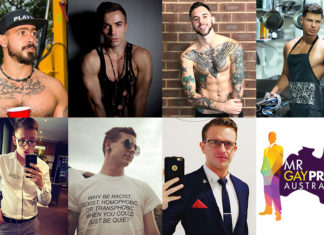 Public Voting for Mr Gay Pride Australia Is Now Open 2018 Mr Gay Pride Australia Finalists